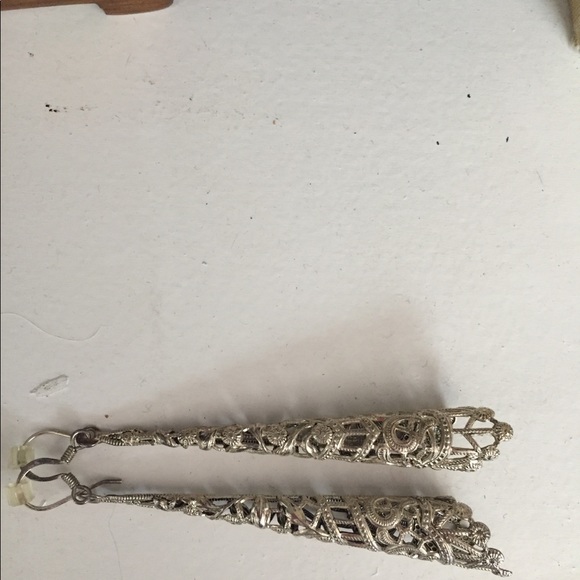 Sparkling Light Cone Earrings - Picture 2 of 2